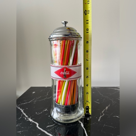 Coca-Cola Vintage Diner Soda Straw Dispenser - Picture 8 of 10